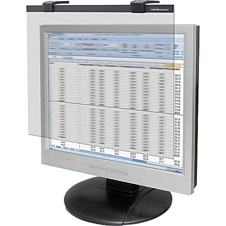 Business Source 19"-20" Widescreen LCD Privacy Filter Clear - For 19" Widescreen LCD, 20" Monitor - 16:10 - Acrylic - Anti-glare - 1