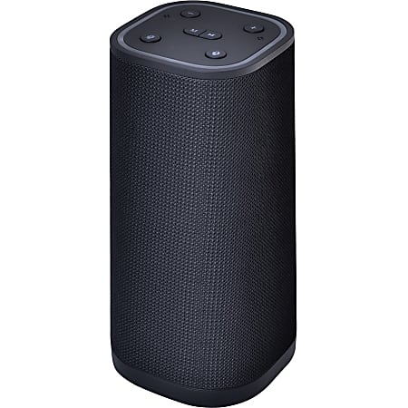 Supersonic Bluetooth Smart Speaker - 5 W RMS - Alexa Supported - Black - Wireless LAN - Battery Rechargeable