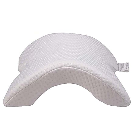 Doctor Pillow® Ergonomic Arch Comfort Foam Pillow, 8"H x 26"W x 24"D, White