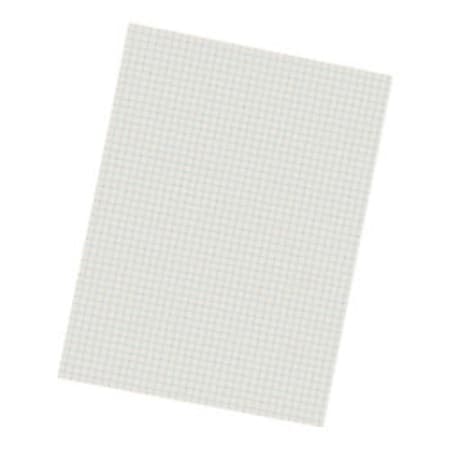 Pacon® Quadrille-Ruled Heavyweight Drawing Paper, 1/4"
