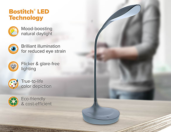 Bostitch led outlet desk lamp