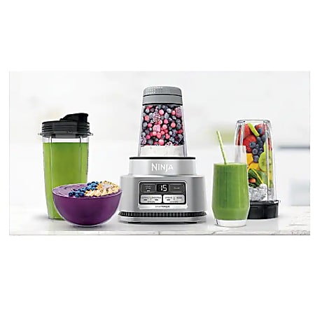 Ninja Foodi 7 Speed Power Blender Ultimate System With XL Smoothie Bowl  Maker And Nutrient Extractor Platinum - Office Depot