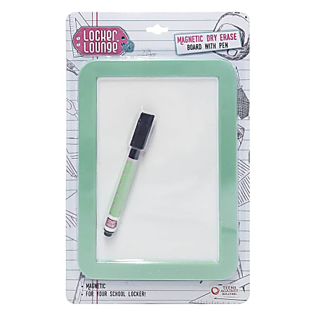 Locker Lounge Magnetic Dry Erase Board With Pen 