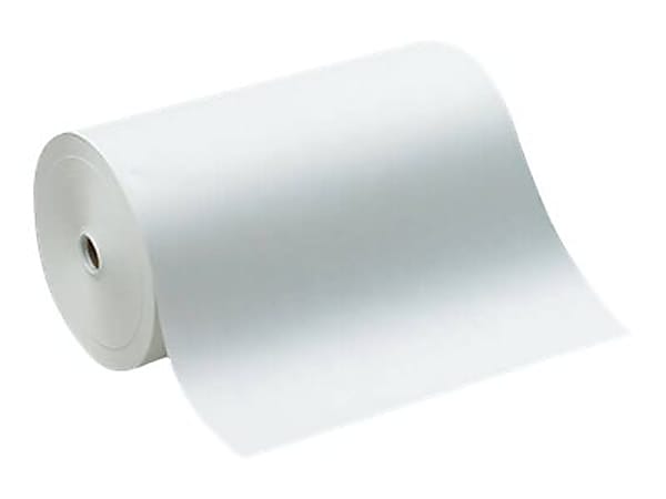 Pacon® Kraft Paper Roll, 18" x 1,000', 40 Lb, 100% Recycled, White