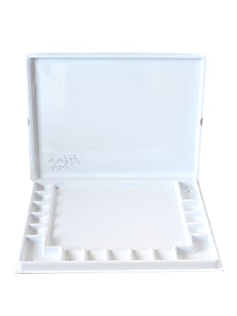 Speedball Tom Lynch Watercolor Palette, Reusable, 1" x 12" x 16 1/4", White