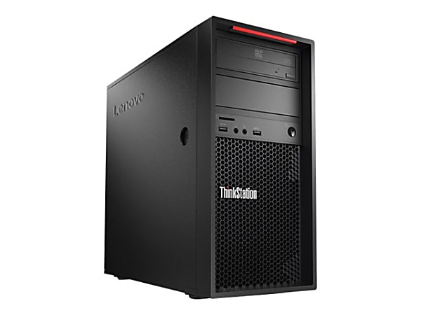 Lenovo® ThinkStation Desktop PC, Intel® Xeon, 16GB Memory, 512GB Solid State Drive, Windows® 11 Pro