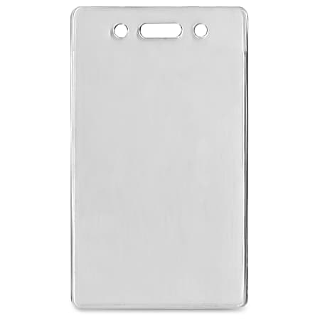 Advantus Proximity Badge Holder, Vertical, 4-1/2" x 2-1/2", Pack of 50