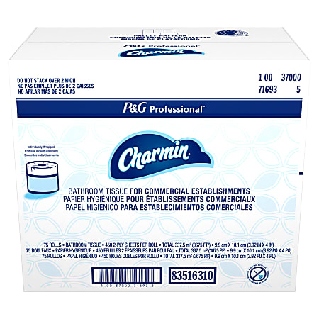 Charmin For Commercial Use Toilet Paper, Individually Wrapped,
