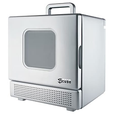 iWaveCube Mini Microwave White - Office Depot