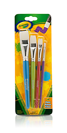 Crayola Washable Kids Paint Set & Paintbrush, 18 Count, Painting