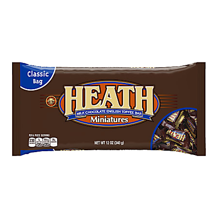 Hershey's® HEATH Miniatures, 12 Oz, Pack Of 3 Bags