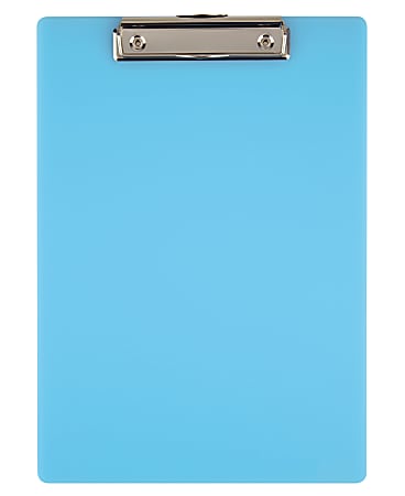 Office Depot® Brand Acrylic Clipboard, 9" x 12-1/2", Blue