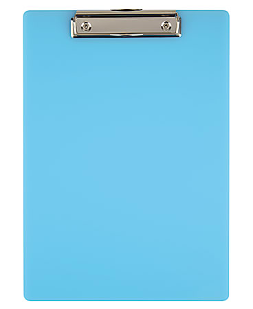 Office Depot® Brand Acrylic Clipboard, 9" x 12-1/2", Blue