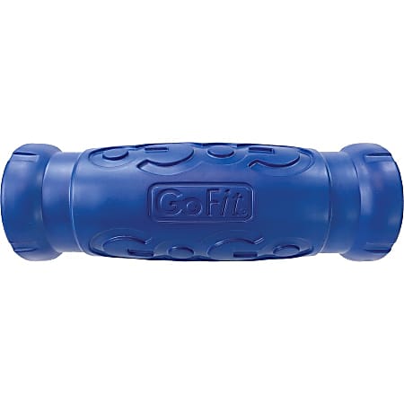 GoFit 12 Inch Go Size Barrel Roller with Massage Ball Foam