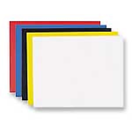 Mead® Poster Board, 22" x 28", White, Pack Of 10