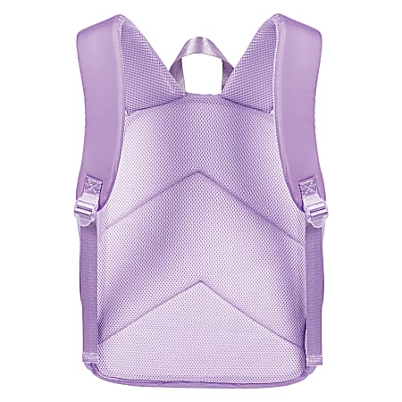 Volkano Quest Crinkle Puffer Backpack And Lunch Kit LilacGlitter