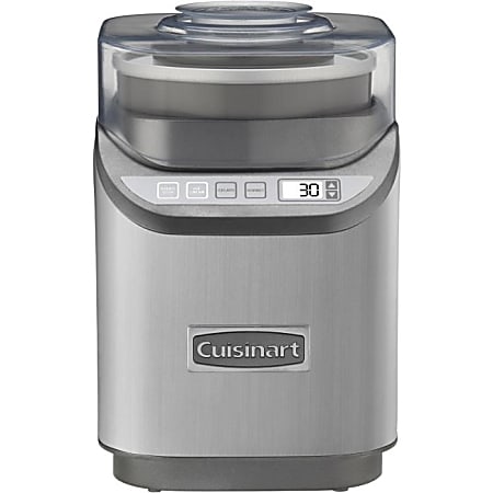 Cuisinart Cool Creations Ice Cream Maker - 2 quart - Brushed Chrome