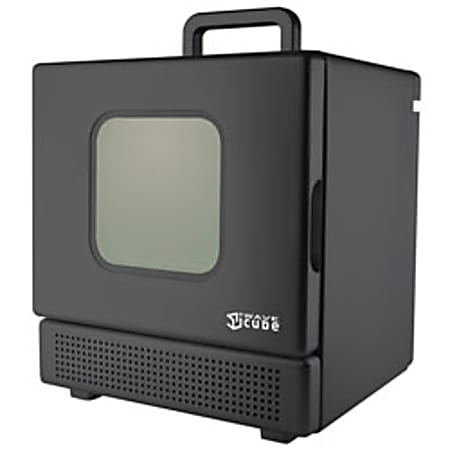 iWaveCube Mini Microwave Black - Office Depot