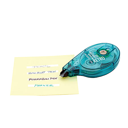 4-Pack Assorted Colors Basics Correction Tape 