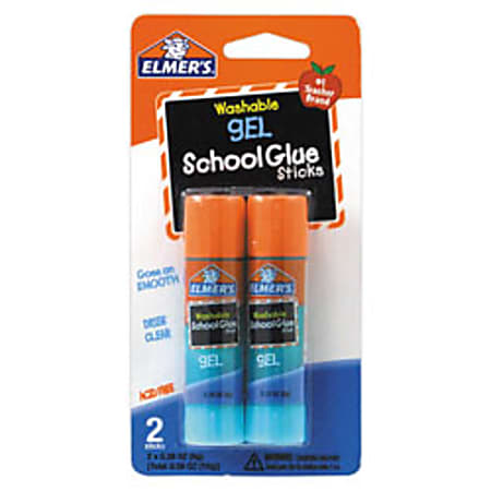 Elmer's® Gel Glue Sticks, Pack Of 2