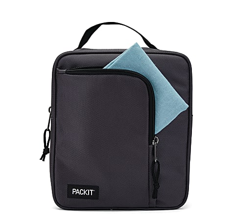 Packit Freezable Lunch Bag - Charcoal Space Dye