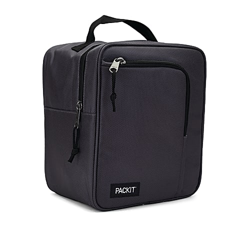 PackIt Freezable Commuter Lunch Bag Charcoal