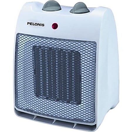 World Marketing of America Pelonis Ceramic Safety Furnace - Ceramic - Electric - 1500 W - Portable - White