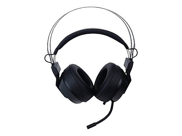 Mad Catz The Authentic F.R.E.Q. 4 Gaming Headset, Black - Stereo - USB - Wired - Over-the-head - Binaural - AF13C2INBL00