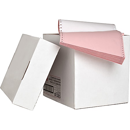 Sparco Dot Matrix Print Continuous Paper 3 Part Letter Size 8 12 x 11 ...