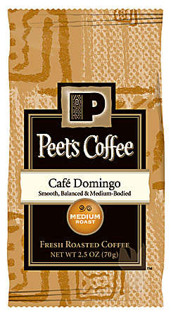 Peet&#x27;s® Coffee & Tea Single-Serve Coffee Packets, Cafe