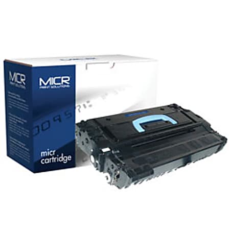 MICR Print Solutions Black High Yield MICR Toner Cartridge Replacement For HP 43X, C8543X, MCR43XM