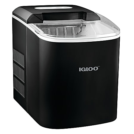 Igloo ICEB26 Automatic Portable Countertop Ice Maker Machine, Black