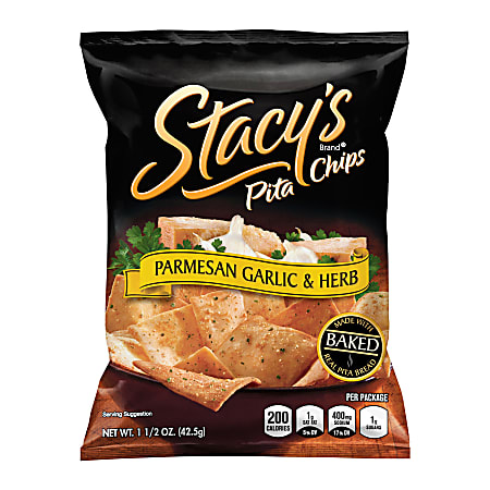 Stacy&#x27;s Parmesan Garlic & Herb Pita Chips, 1.5