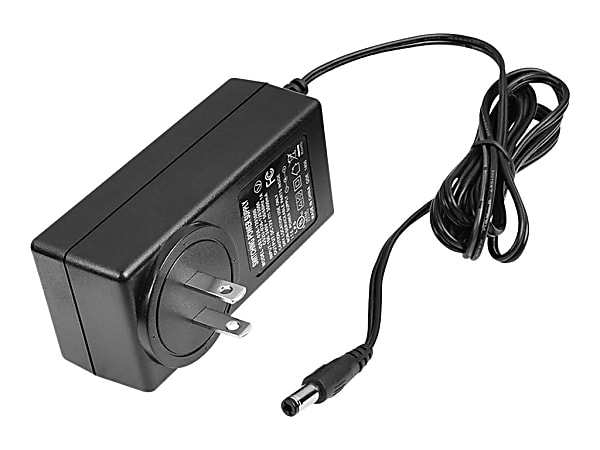 SIIG - Power adapter - AC 100-240 V - 36 Watt - black - for SIIG 4-Port, 7-Port