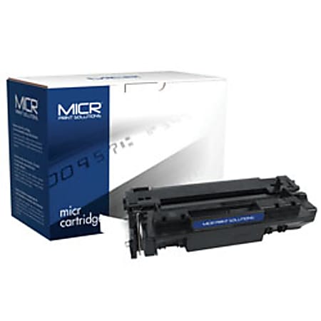 MICR Print Solutions Remanufactured MICR Black Toner Cartridge Replacement For HP 11A, Q6511A, MCR11AM