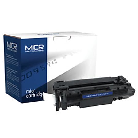 MICR Print Solutions Remanufactured High-Yield MICR Black Toner Cartridge Replacement For HP 11X, Q6511X, MCR11XM