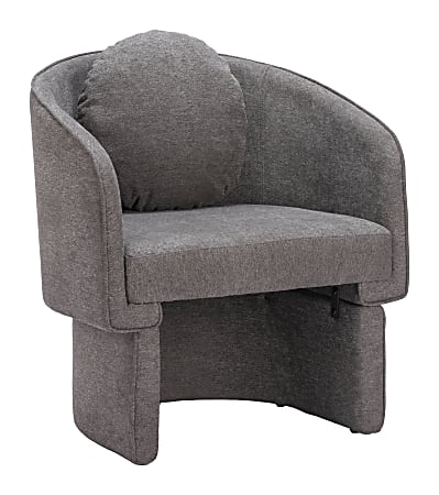 Zuo Olya Accent Chair, Truffle Gray