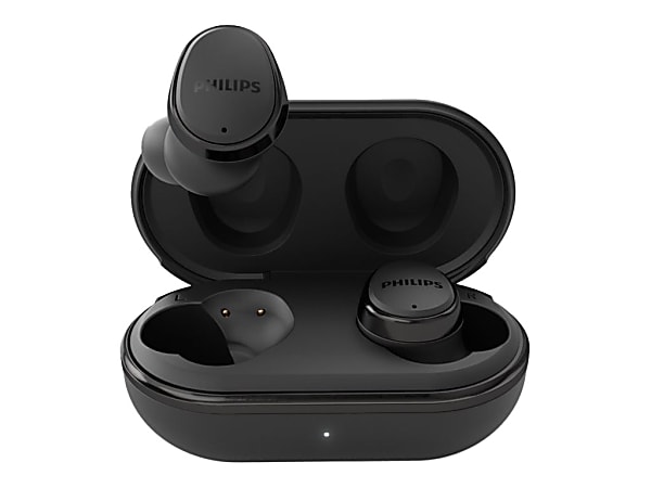 Philips TAT4556BK - True wireless earphones with mic - in-ear - Bluetooth - active noise canceling - black