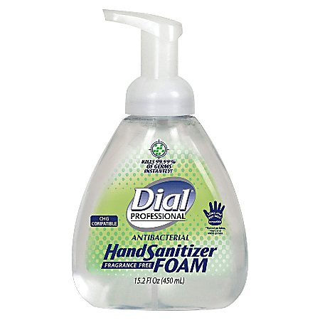 Dial Foam Hand Sanitizer, 15.2 Oz