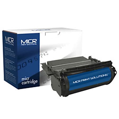 MICR Print Solutions Remanufactured High-Yield Black MICR Toner Cartridge Replacement For IBM® 75P6960, MCR1552M