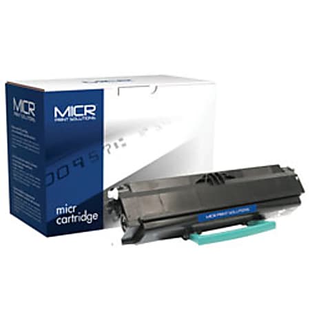 MICR Print Solutions Remanufactured Black MICR Toner Cartridge Replacement For Lexmark™ 24035SA, MCR330M