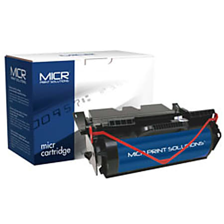 MICR Print Solutions Black High Yield MICR Toner Cartridge Replacement For Lexmark&trade; 64035HA, MCR640M