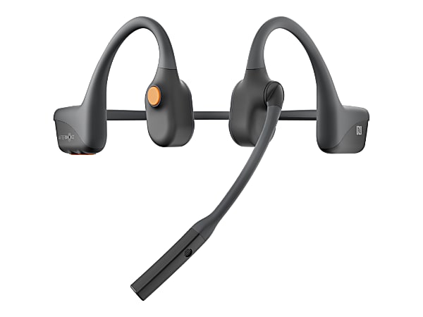 AfterShokz OpenComm Headset open ear behind the neck mount