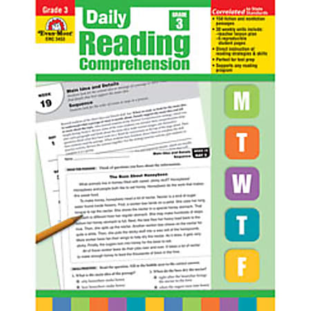 Evan-Moor® Daily Reading Comprehension, Grade 3