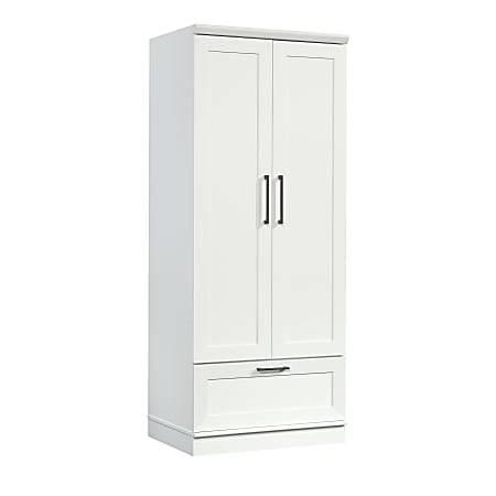 Sauder® Homeplus Storage Cabinet Closet, 2 Shelves, Soft White