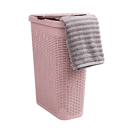 Laundry hamper hot sale pink