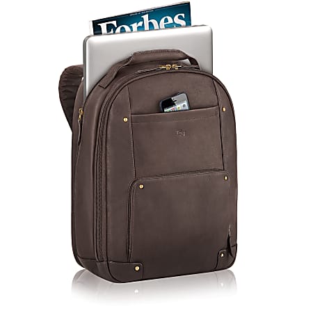 Solo leather backpack new arrivals
