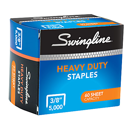 SWI35550 Swingline 3/8 Heavy-duty Staples 
