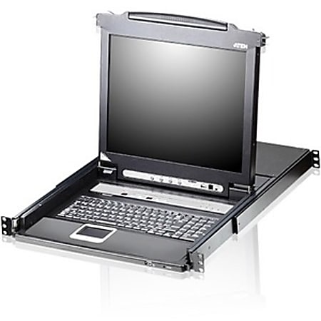 Aten Slideaway CL5716 19" LCD Console with 16-Port