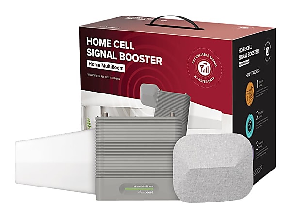 weBoost Home Multi-Room Cell Signal Booster Kit, WB470144